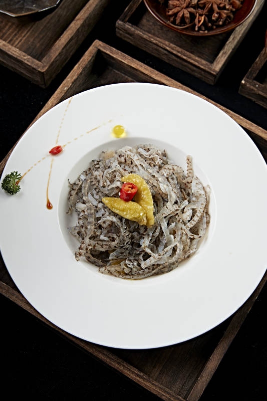 泡椒凉拌鱼皮图片