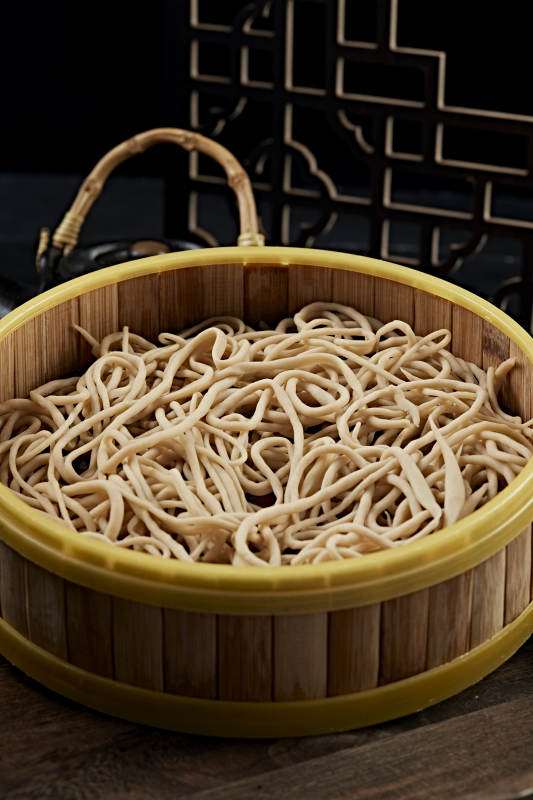 美味健康的莜面饸络图片