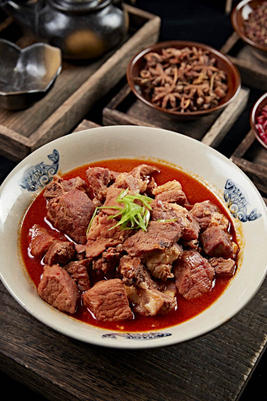 茄汁炖牛腩图片