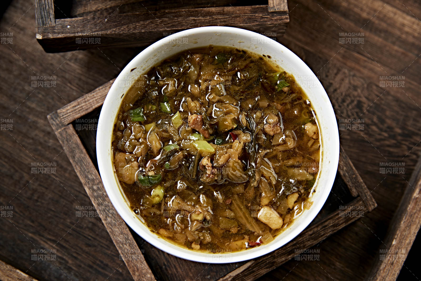 雪菜肉沫黄花卤图片