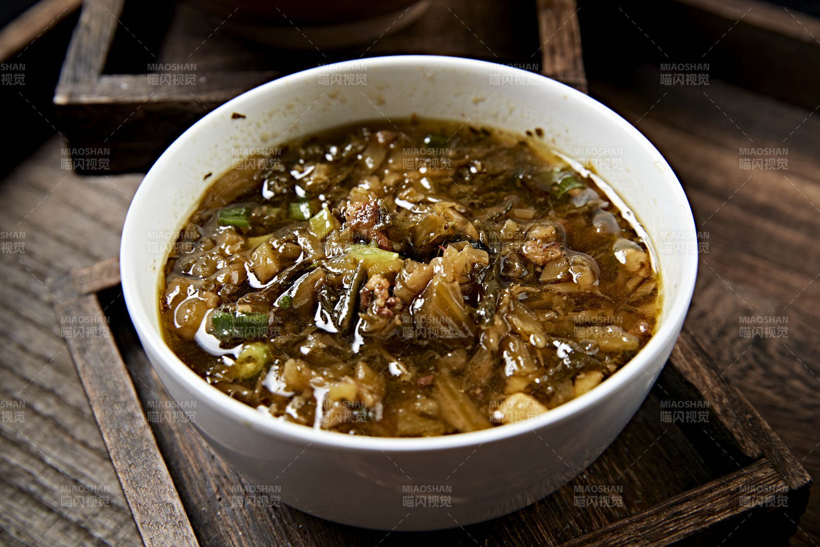 雪菜肉沫黄花卤图片