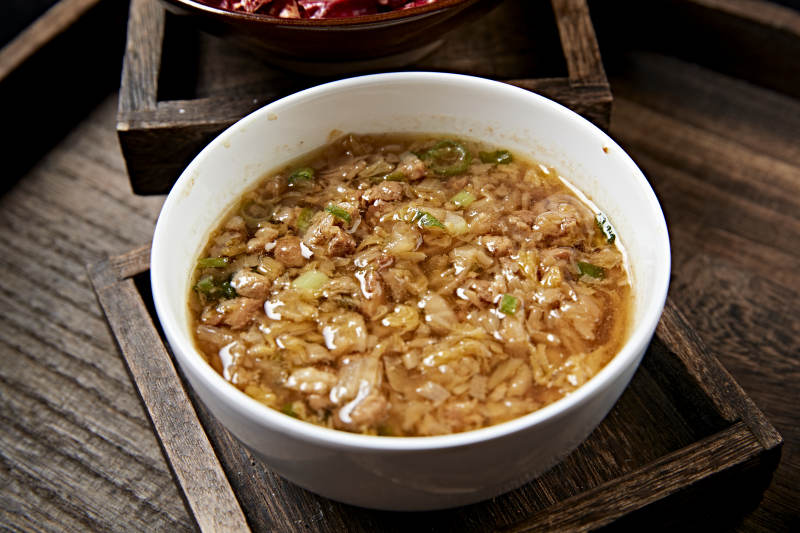 肉沫酸菜卤图片