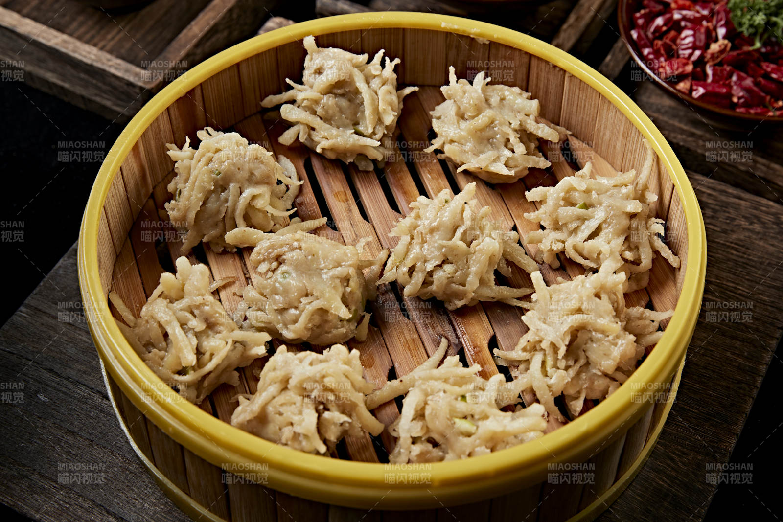 张家口地区特色美食坝上莜面组合餐图片