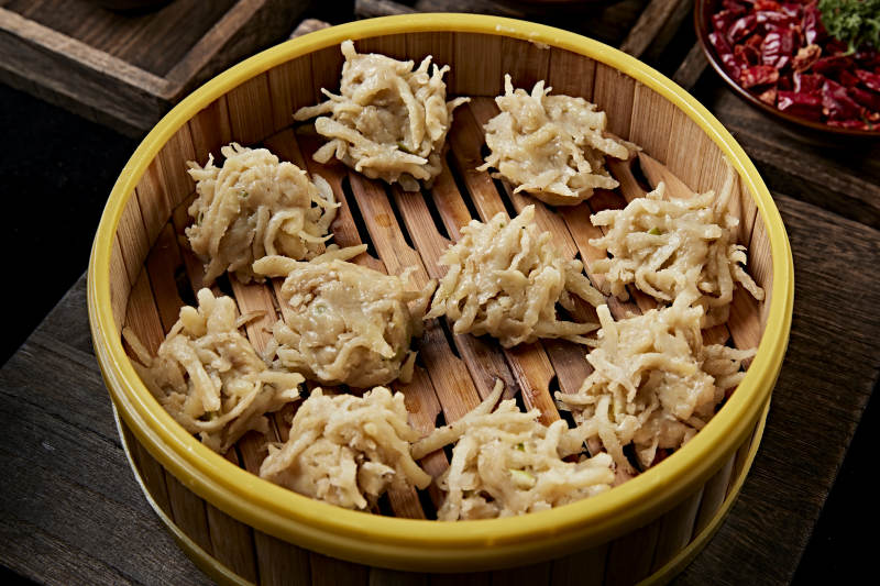 张家口地区特色美食坝上莜面组合餐图片