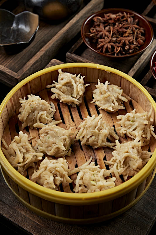 张家口地区特色美食坝上莜面组合餐图片