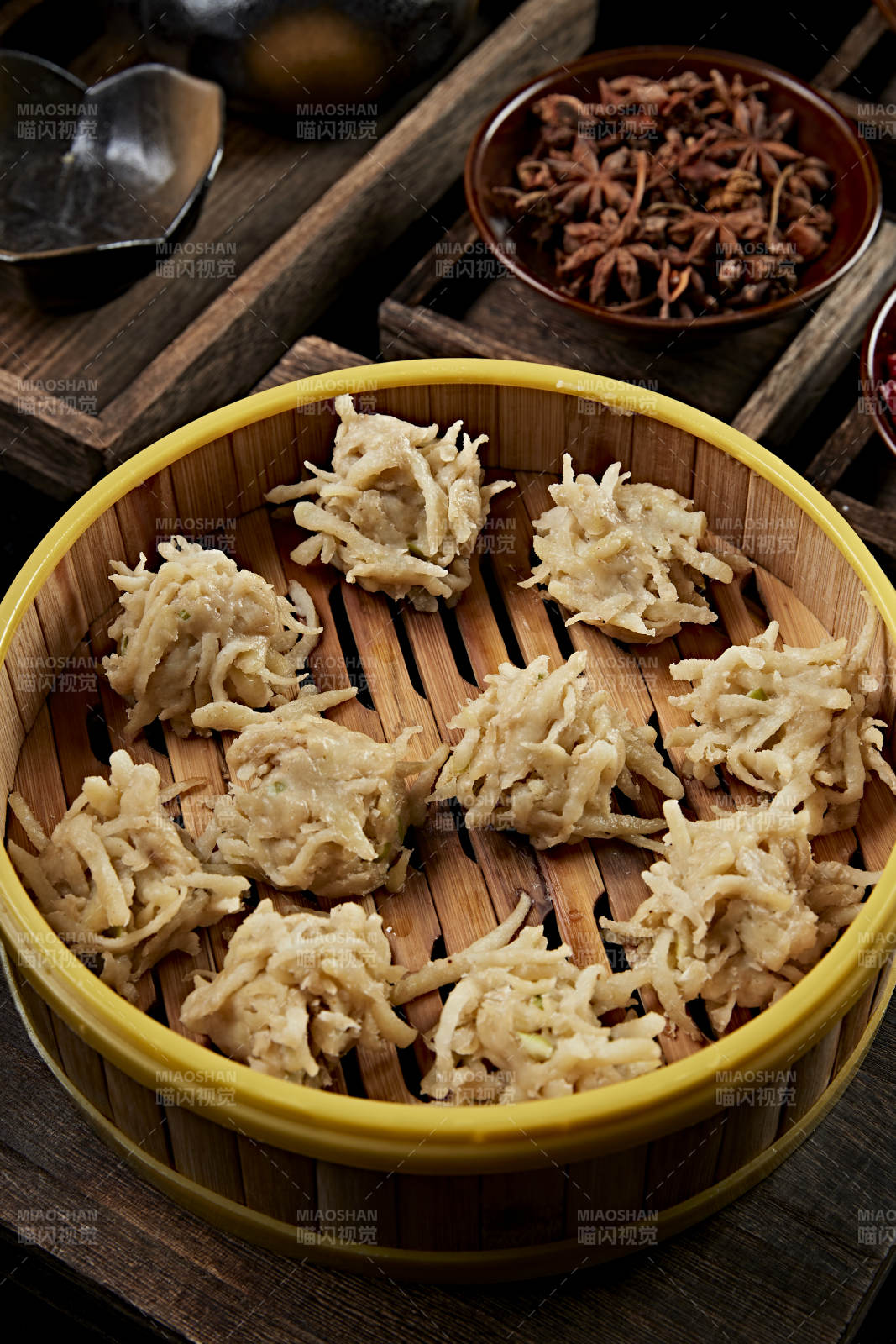 张家口地区特色美食坝上莜面组合餐图片