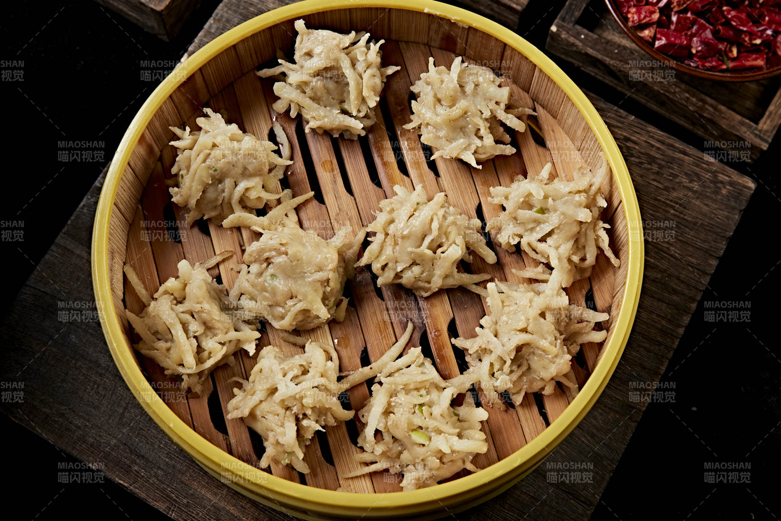 张家口地区特色美食坝上莜面组合餐图片