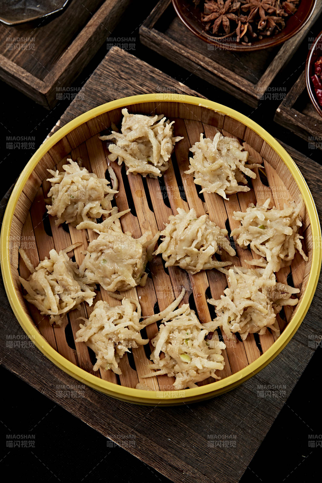 张家口地区特色美食坝上莜面组合餐图片