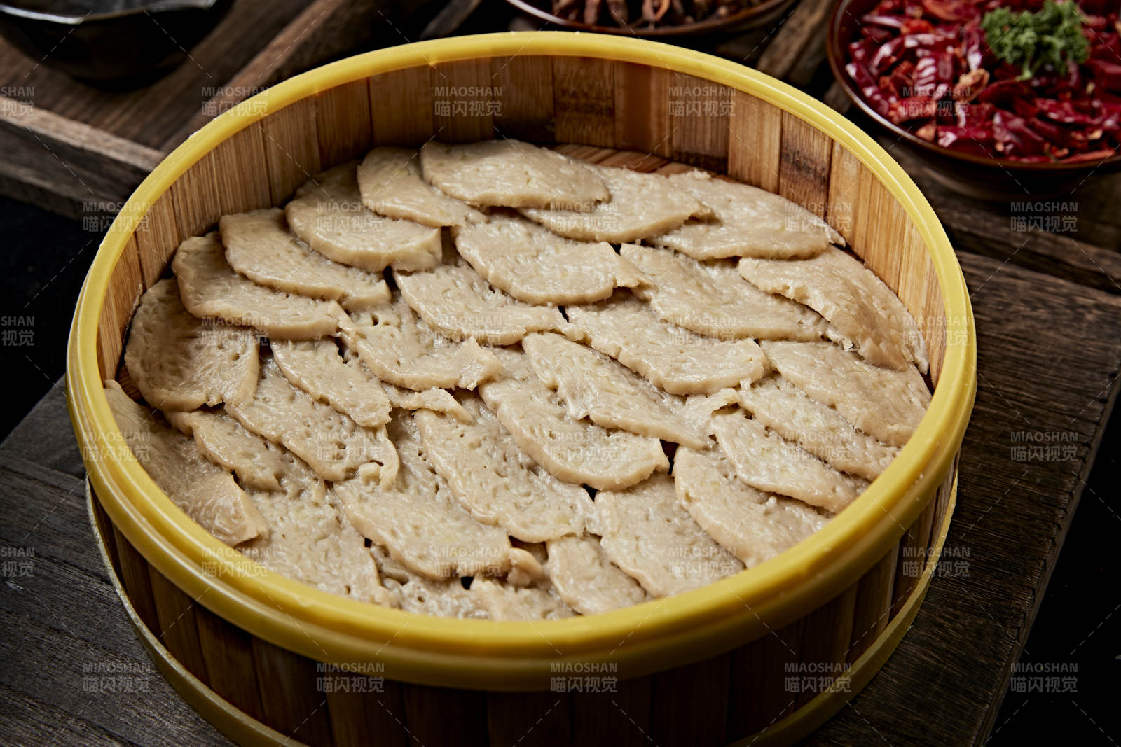 张家口地区特色美食坝上莜面组合餐图片