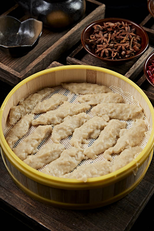 张家口地区特色美食坝上莜面组合餐图片