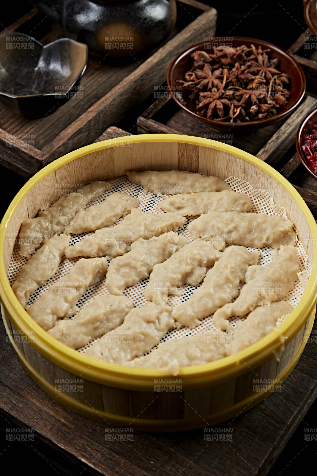 张家口地区特色美食坝上莜面组合餐图片