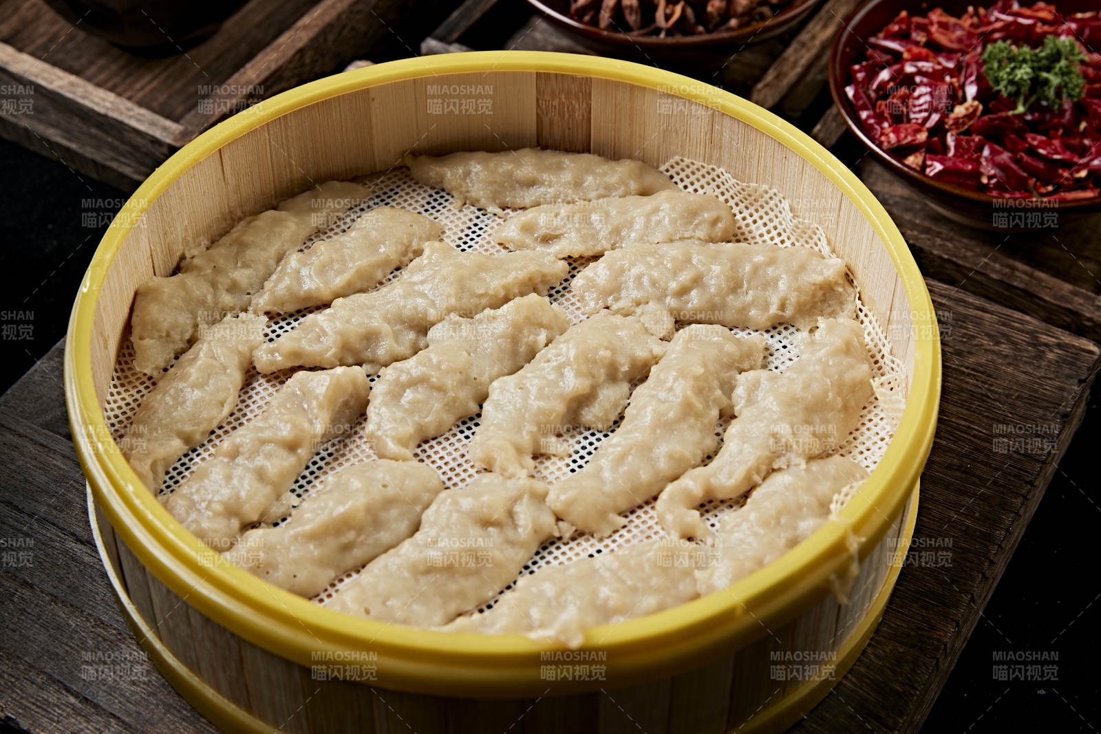 张家口地区特色美食坝上莜面组合餐图片