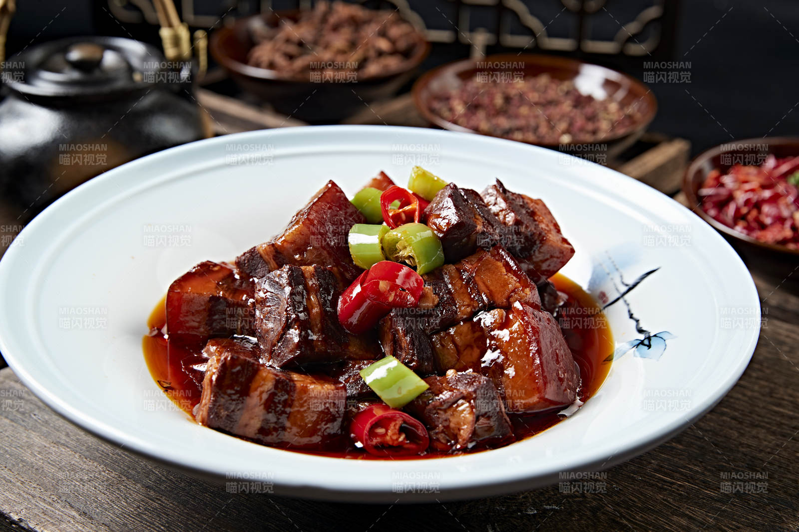 美味农家红烧肉图片