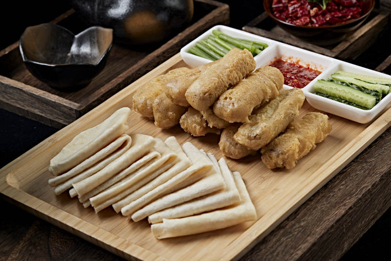 干炸里脊卷饼图片