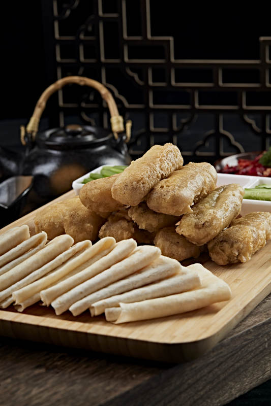 干炸里脊卷饼图片