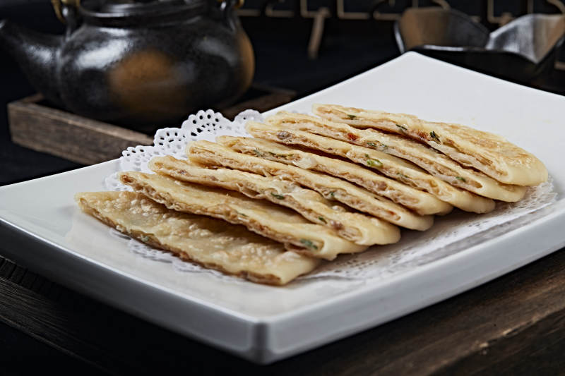 家常传统猪肉大葱馅饼图片