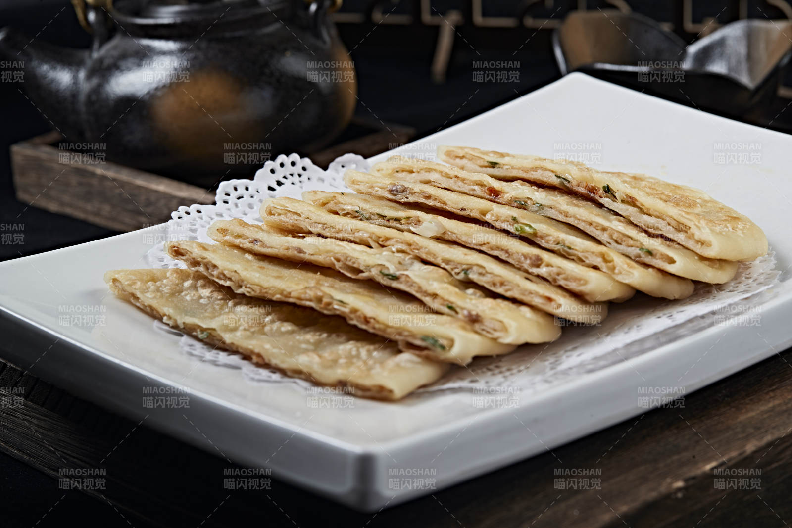 家常传统猪肉大葱馅饼图片