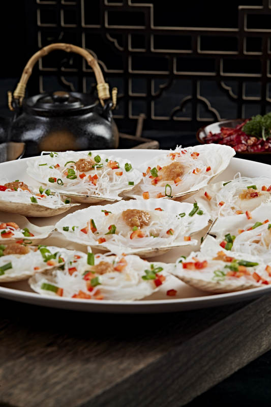 蒜蓉粉丝扇贝肉图片