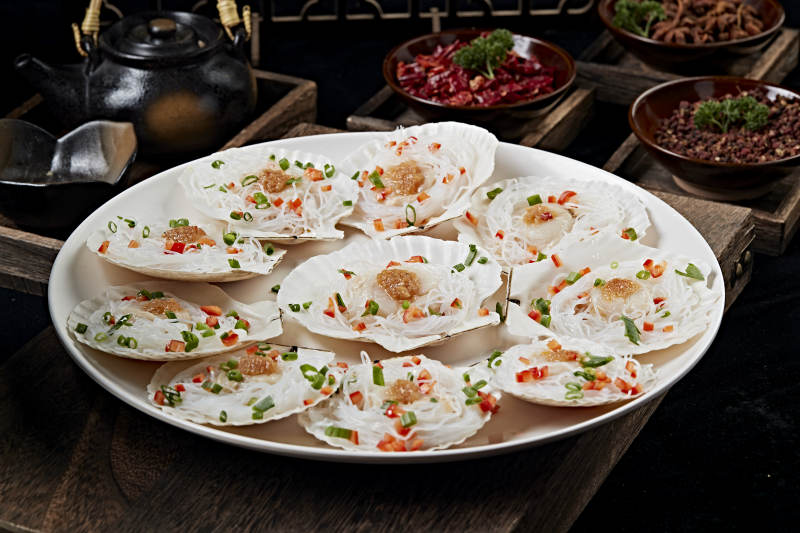 蒜蓉粉丝扇贝肉图片