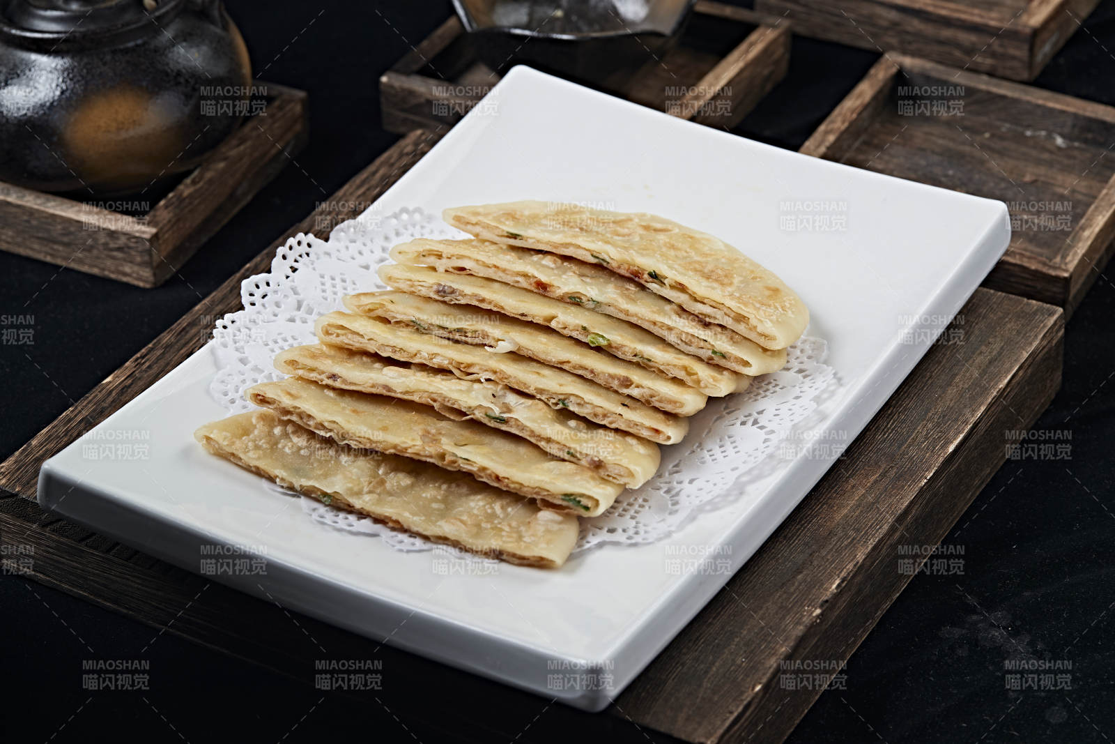 家常传统猪肉大葱馅饼图片