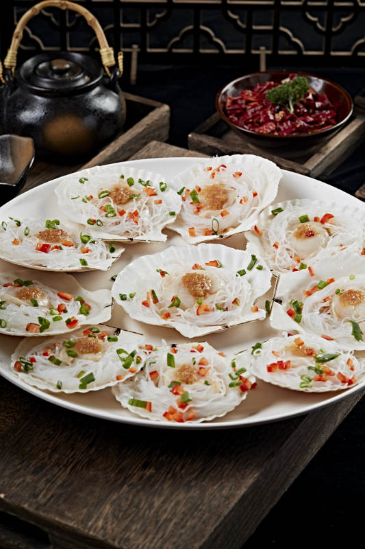 蒜蓉粉丝扇贝肉图片