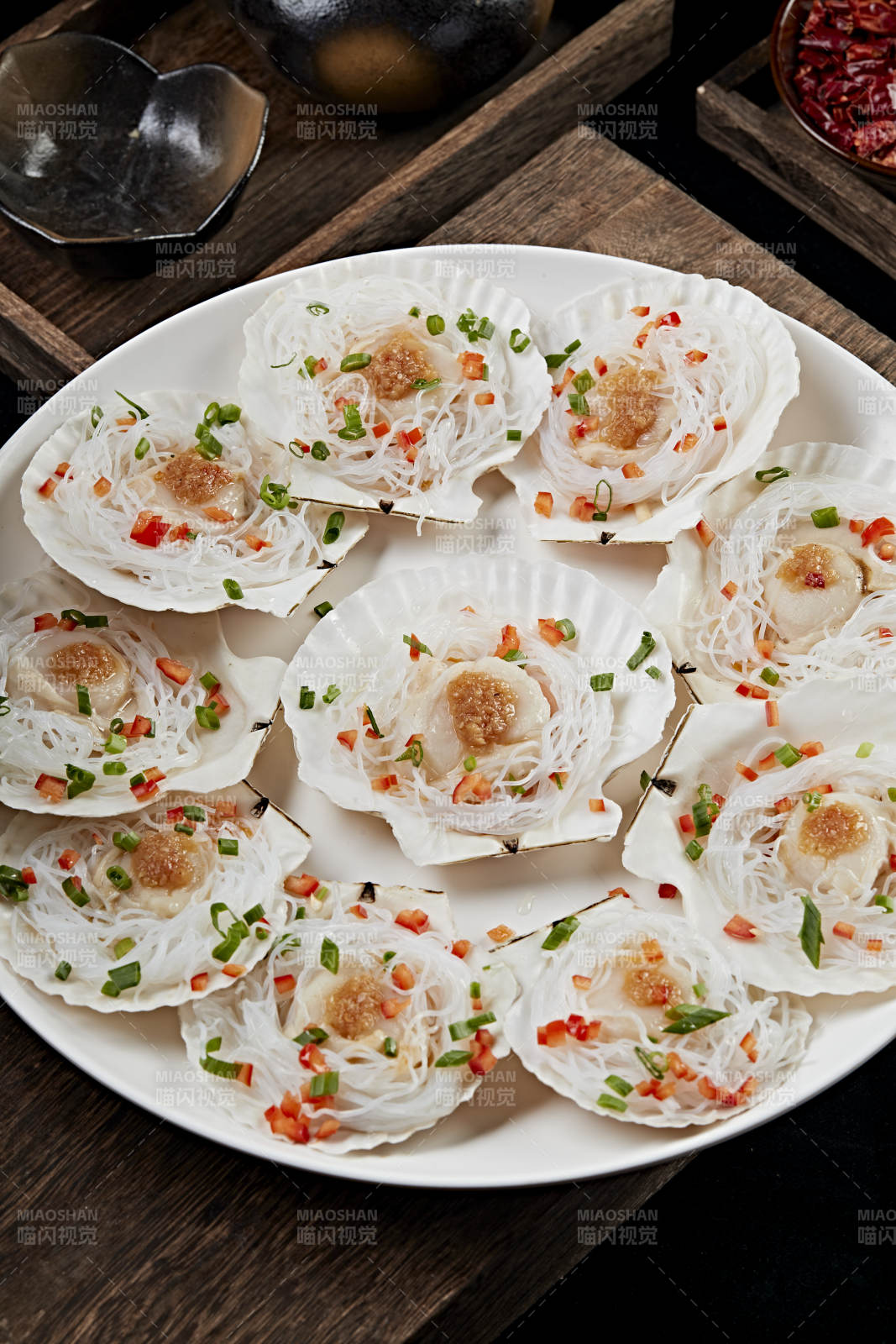 蒜蓉粉丝扇贝肉图片