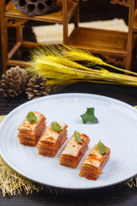 韩式泡菜卷图片