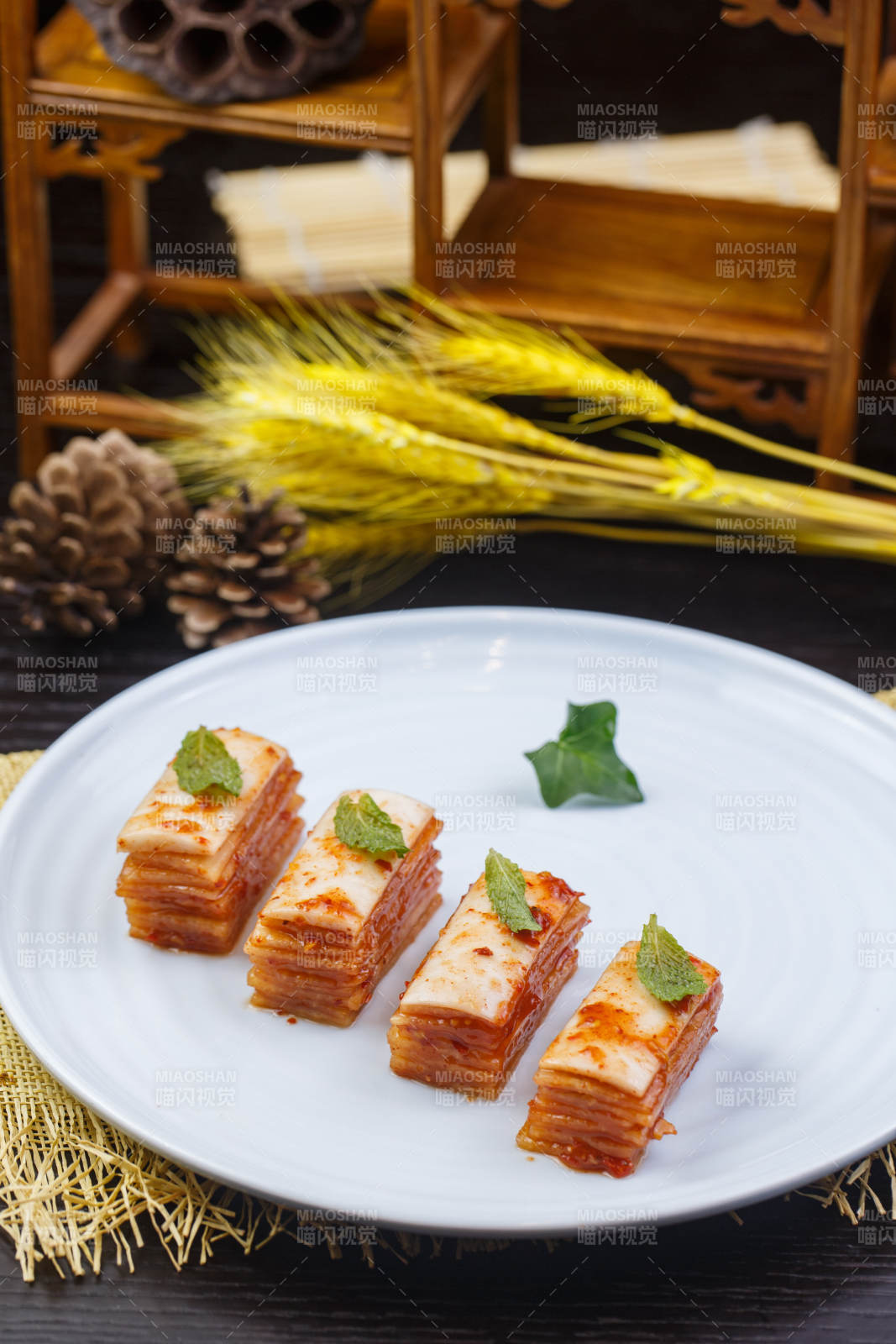 韩式泡菜卷图片