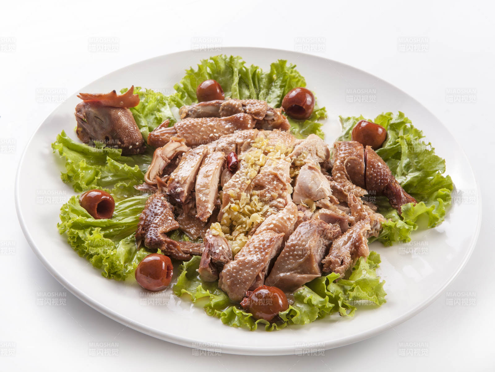 咸鲜卤味鸡图片