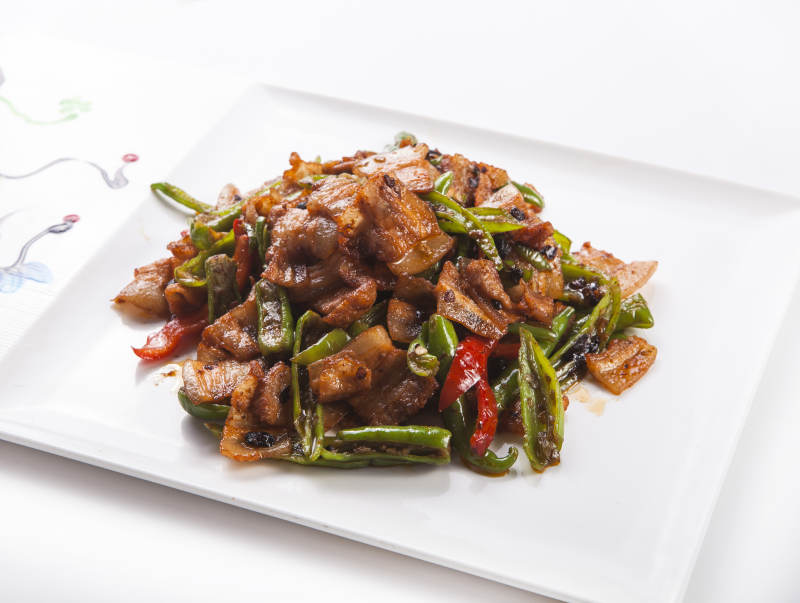 杭椒回锅肉图片