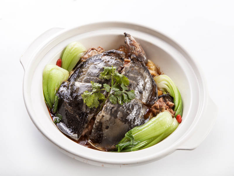 生啫红煨甲鱼图片