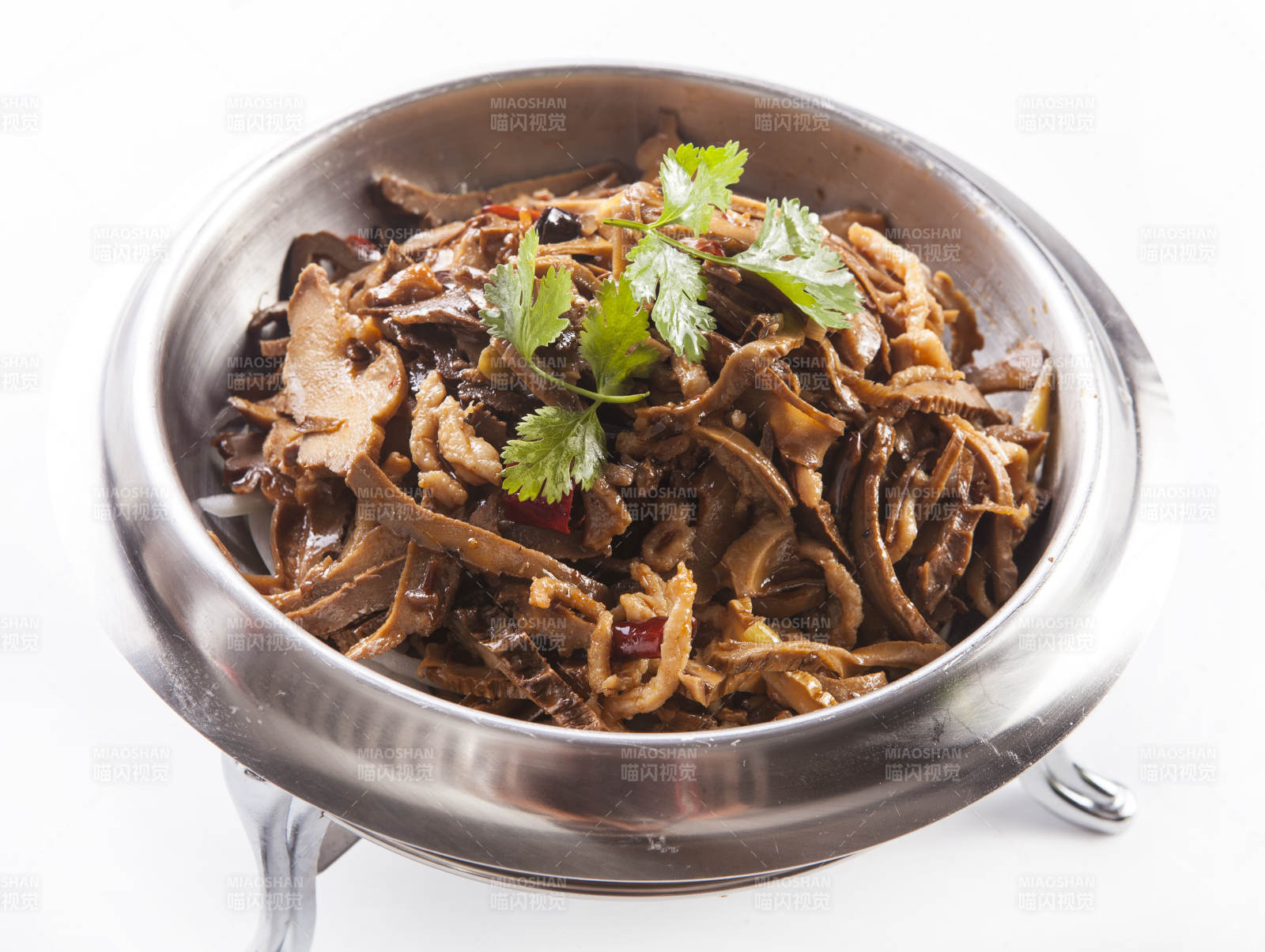 干锅猪肚山珍菌图片