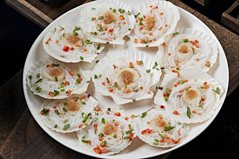 蒜蓉粉丝扇贝肉图片