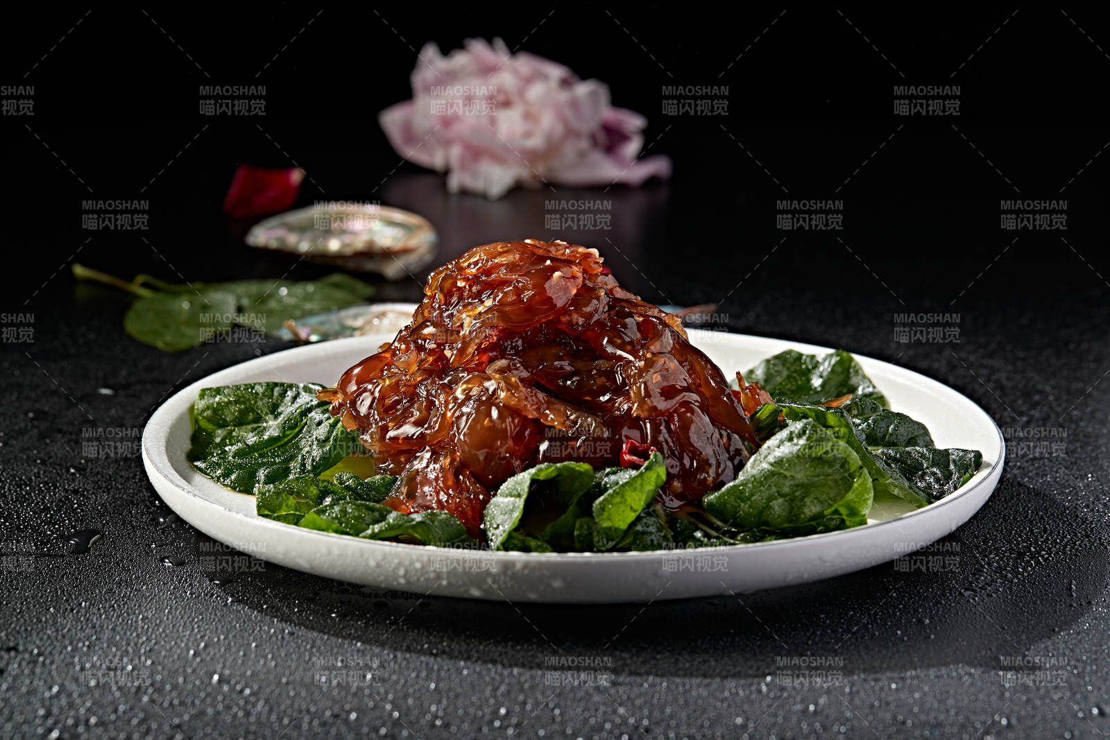 凉拌老醋蛰头图片