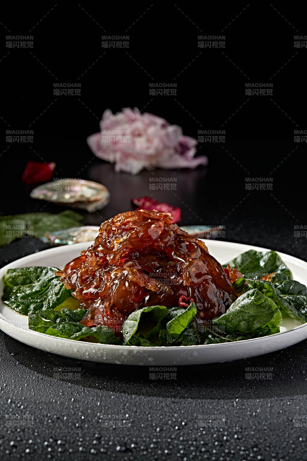 凉拌老醋蛰头图片