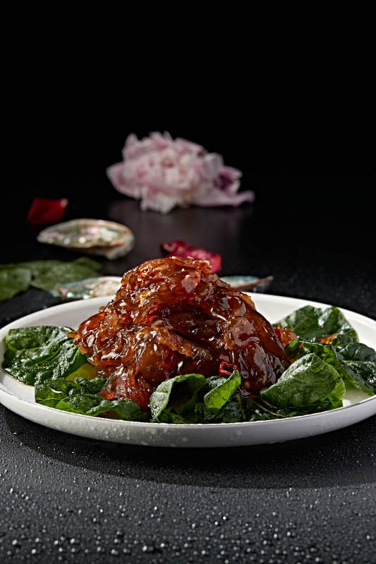 凉拌老醋蛰头图片