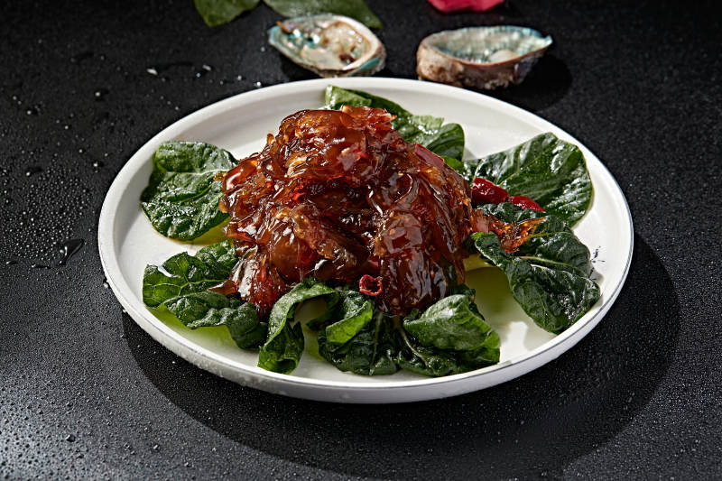 凉拌老醋蛰头图片