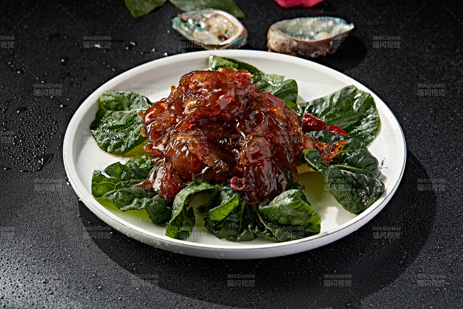 凉拌老醋蛰头图片