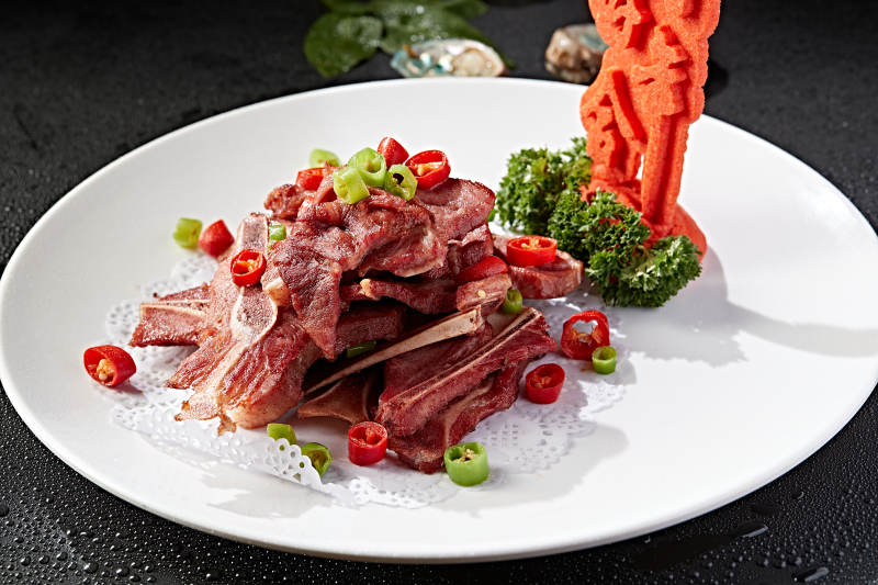 辣炒牛仔骨图片