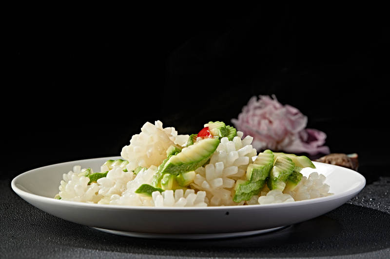 西葫芦小炒鱿鱼身图片