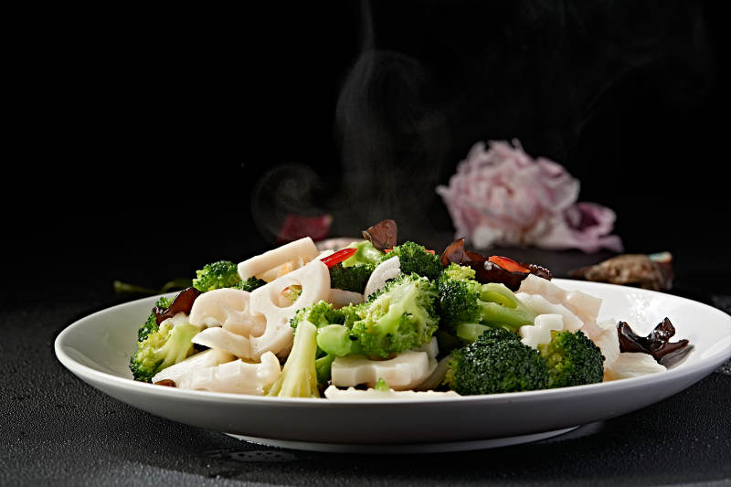 粤菜素合炒图片