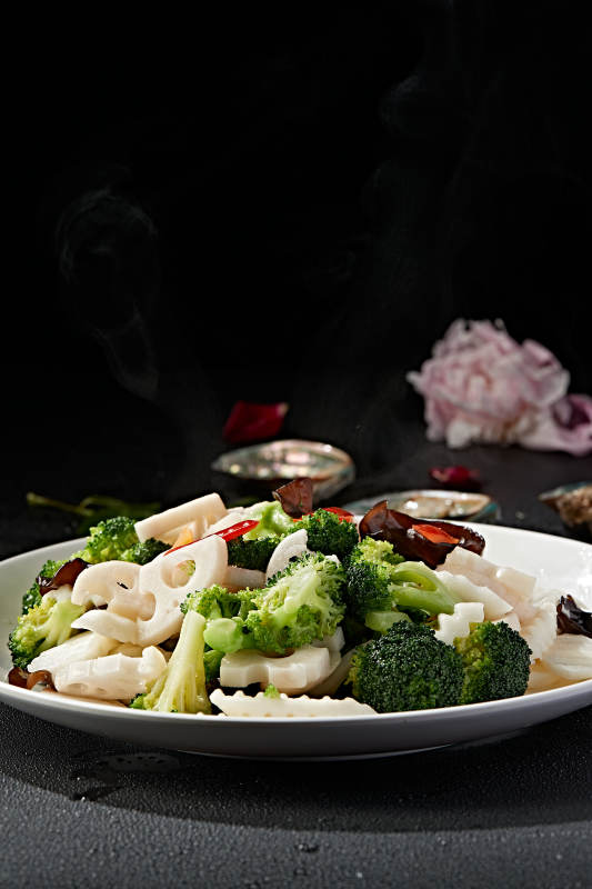 粤菜素合炒图片