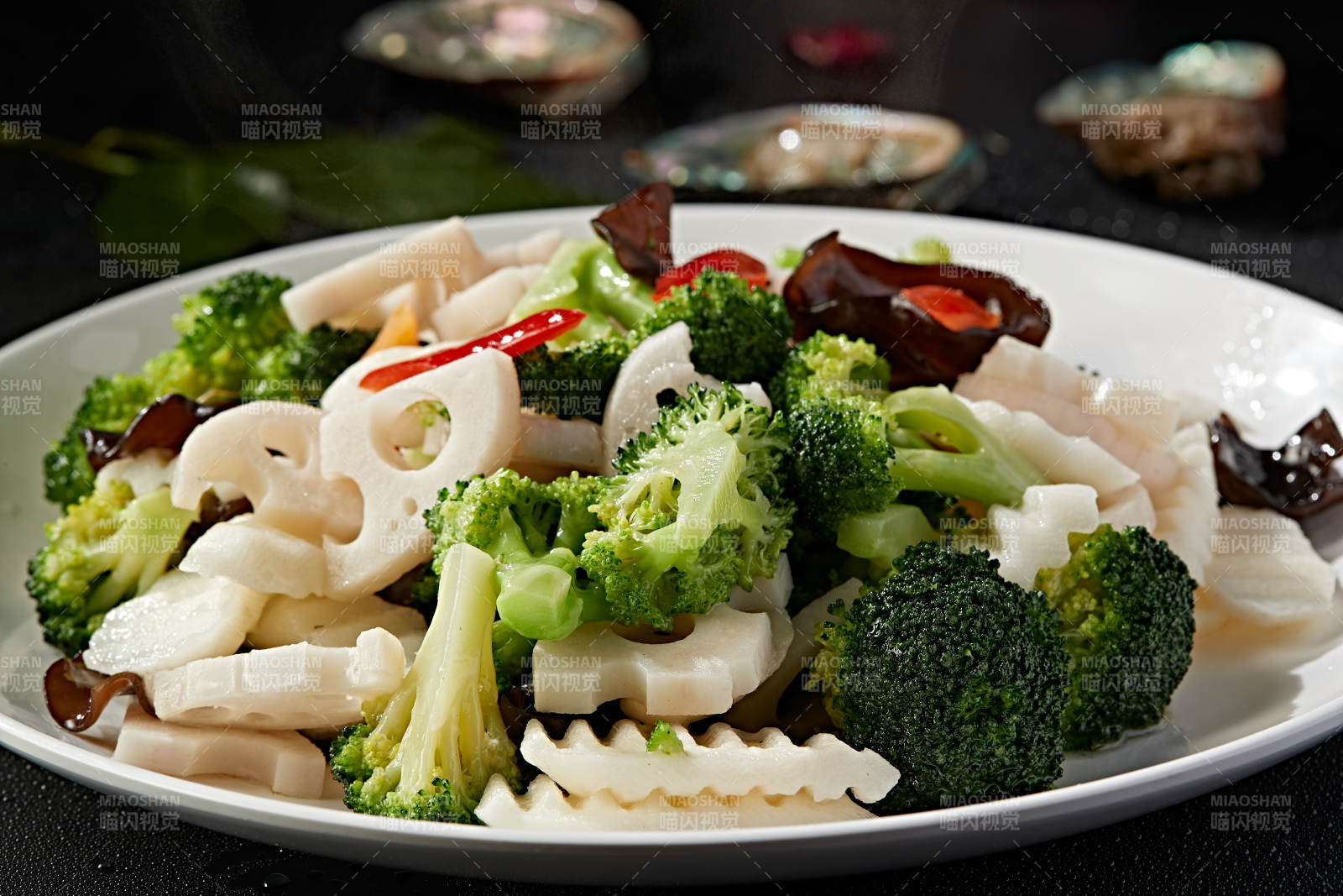 粤菜素合炒图片