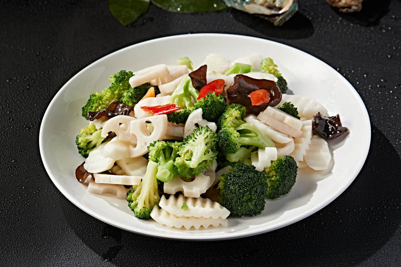 粤菜素合炒图片