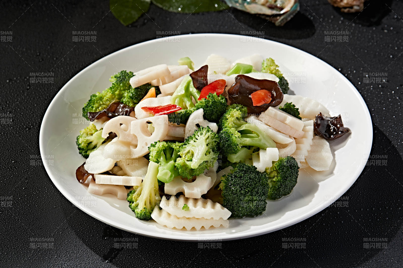 粤菜素合炒图片