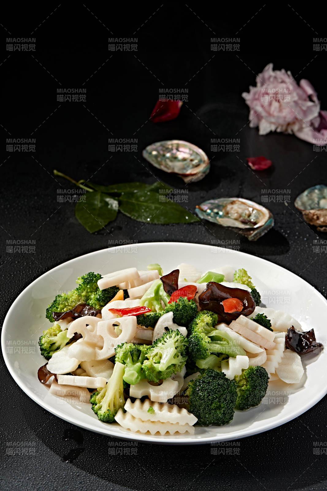 粤菜素合炒图片