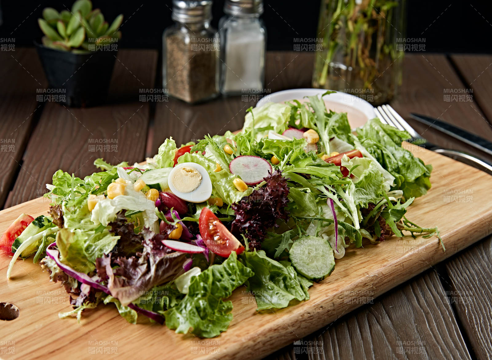 纯素健康营养轻食沙拉图片