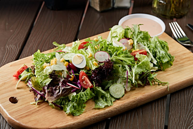 纯素健康营养轻食沙拉图片