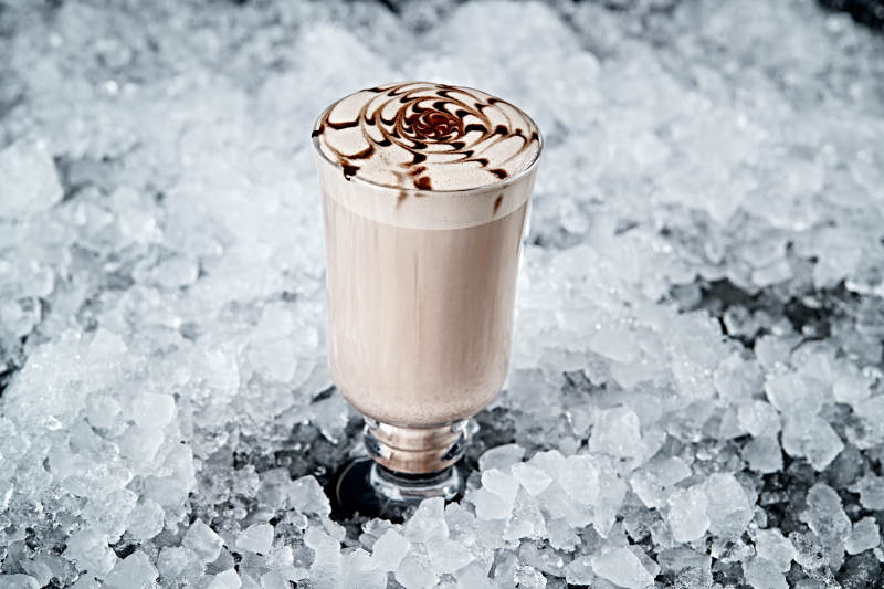 美式拉花卡布奇诺咖啡图片