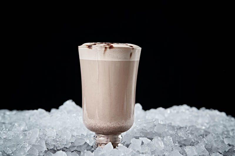 美式拉花卡布奇诺咖啡图片